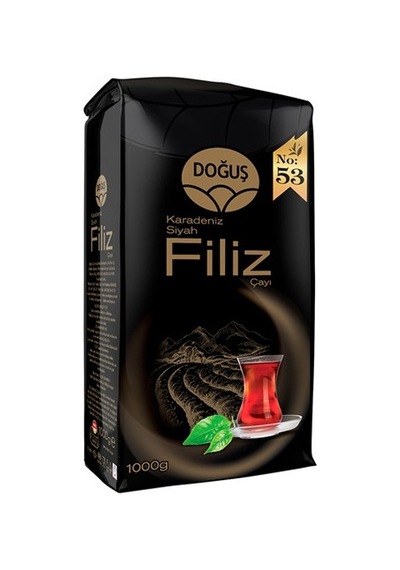 Doğuş No: 53 Karadeniz Filiz Siyah Dökme Çay 1 KG