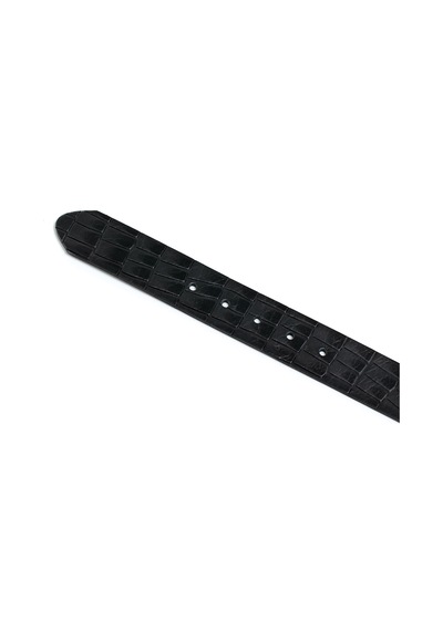 Siyah Erkek N-040-125 Grande Spor Kemer Genişlik 4 Cm