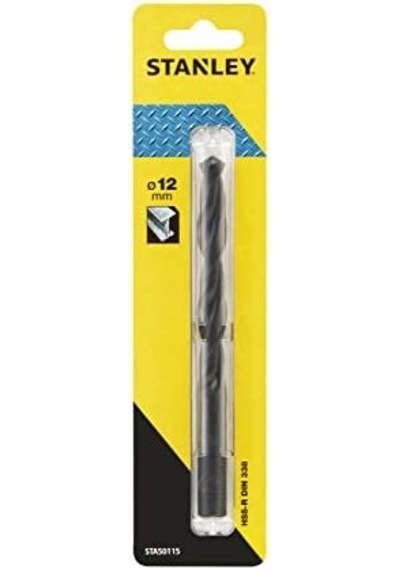 Sta50115/qz Metal Matkap Ucu, Siyah, 1 Adet, 12 Mm