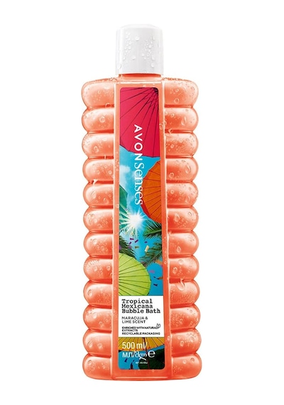 Avon Tropical Mexicana Çarkıfelek ve Limon Kokulu Banyo Köpüğü 500 ML