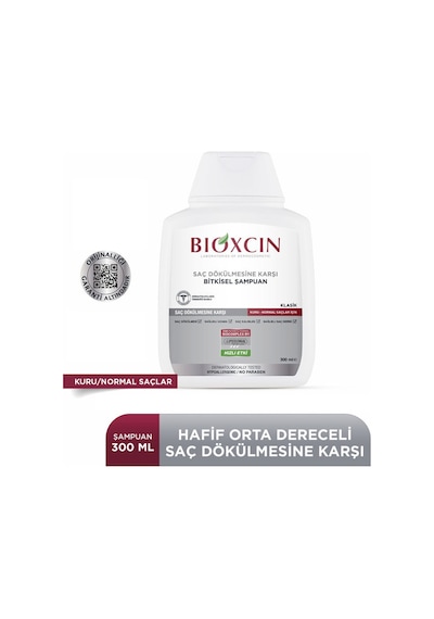 Bioxcin Genesis Kuru Ve Normal Saçlar İçin Şampuan 300 Ml + 100 Ml Şampuan Hediye
