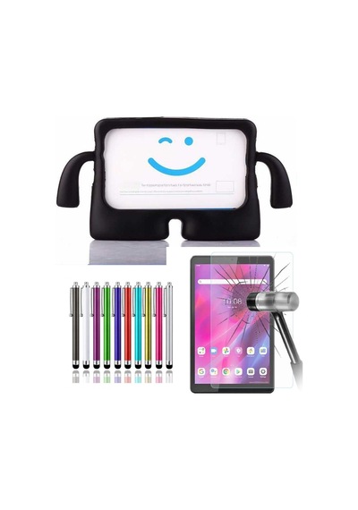 Apple Ipad 10.2" 8.nesil A2270 A2428 A2429 A2430 Karakter Ibuy Silikon Kılıf 3lü Set Arka Kapak