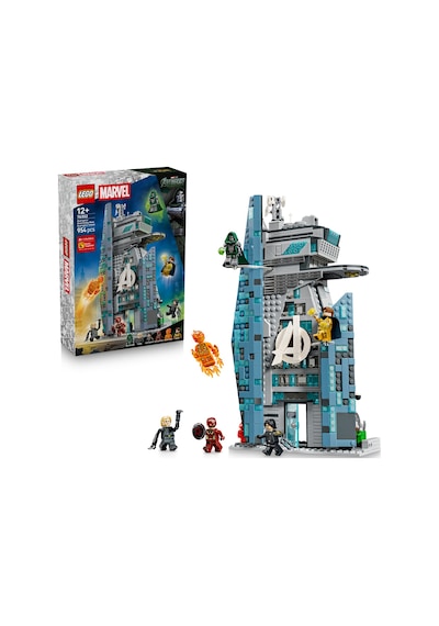 LEGO® ǀ Marvel Avengers: Doomsday Yeni Avengers Kulesi 76352 - 12 Yaş Üzeri için 6 Minifigür İçeren Oyuncak Yapım Seti (954 Parça)