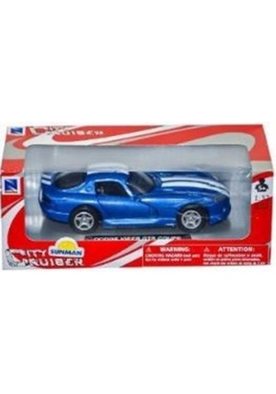 Sunman City Cruiser Dodge Viper Gts Coupe 1/32 Model Araba