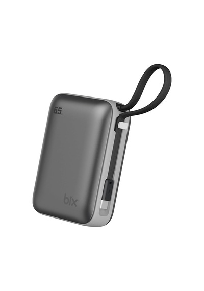 Pb120 20000mah Pd 65w Cep Boyu Kompakt Tasarımlı Dijital Göstergeli Powerbank Taşınabilir Süper Hızlı Şarj Cihazı Gri