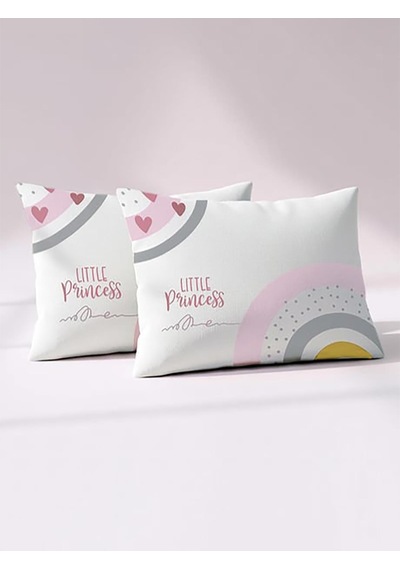 Kanz Pamuklu 2'li Bebek Yastık Kılıfı 35x45 Cm - Pembe