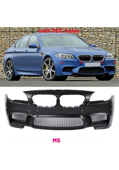 Bmw F10 2016- 5.seri Lci Boyasız M5 Ön Tampon