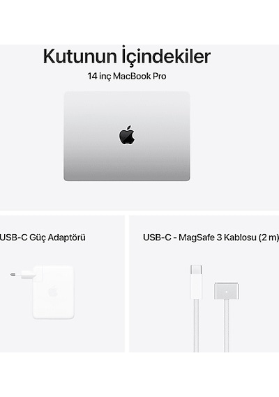 Apple MacBook Pro MX2E3TU/A M4 Pro 24 GB 512 GB SSD 14.2" macOS Sequoia Dizüstü Bilgisayar
