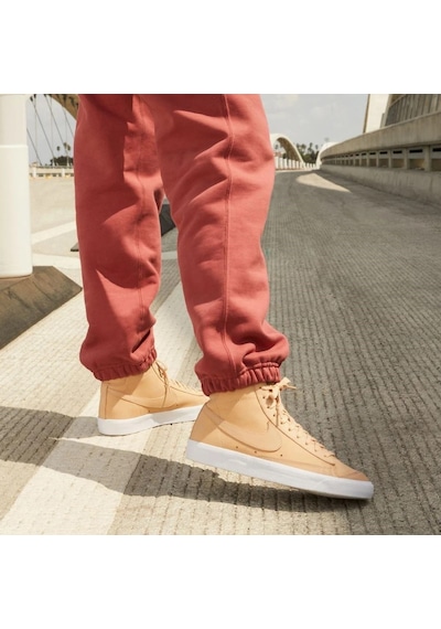 Nike Blazer Mid Premium Kadın Bej Spor Ayakkabı Dq7572-200 001