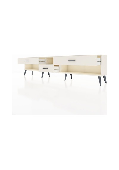 Arges Tv Ünitesi Tek Raflı 3 Çekmeceli 220x30x51 Aytaşı-aytaşı Aytası/aytası - Aytası