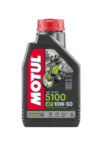 Motul 5100 4T 10W-50 Sentetik Motor Yağı 1 L