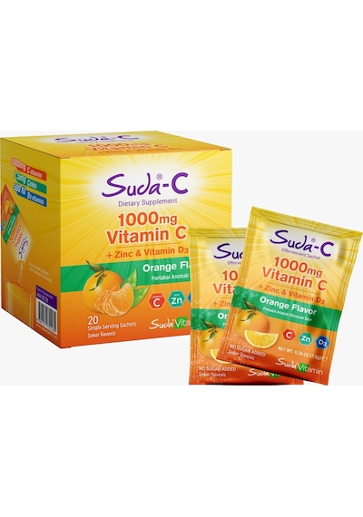 Suda Vitamin Suda-C Orange 20 Sachet