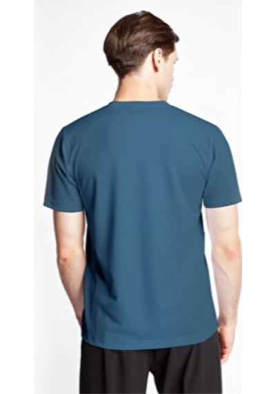 Lescon 25s-1298-25b Erkek Kısa Kol T-shirt - Lescon - İndigo-m Indigo