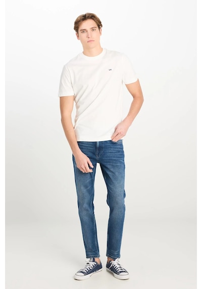 Regular Fit Patch Logo T-shirt White White