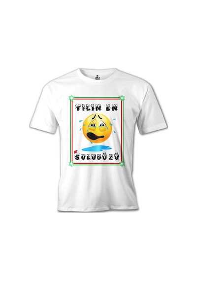 Yılın En Sulugözü Beyaz Erkek Tshirt