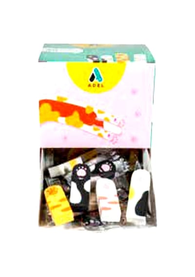 Adel Paw Desenli Silgi - 3 Adet