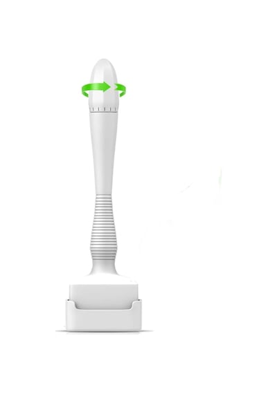 140 Titanyum Iğneli Ayarlanabilir Iğne Ölçülü 0.25-3.0mm Dermastamp - Dezenfektan Hediyeli