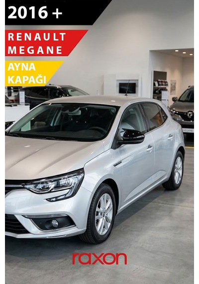 Renault Megane 4 - 2016+ Batman & Yarasa Ayna Kapağı Parlak Piano Black Sport