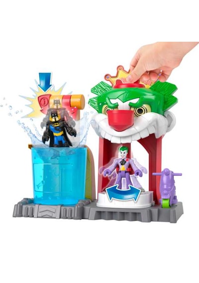 Imaginext DC Super Friends Renk Değiştiren Joker Eğlence Evi Oyun Seti HMX55