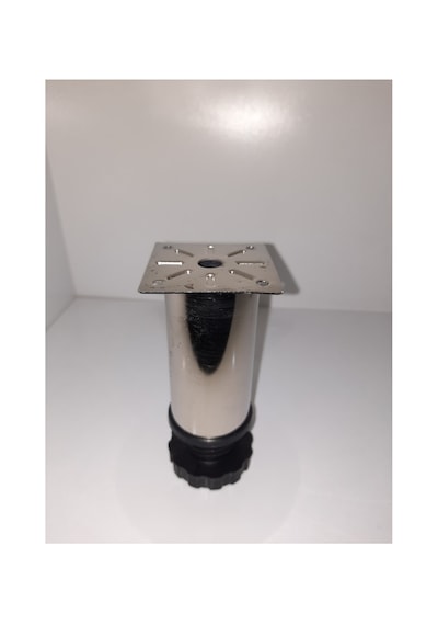 Metal Baza Dolap 10-12cm Ayarlanabilir Ayak 4 Adet Metalik