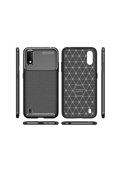 Rba Aksesuar Galaxy Uyumlu A01 Kılıf Rba Negro Silikon Kapak - Kahverengi Kahverengi