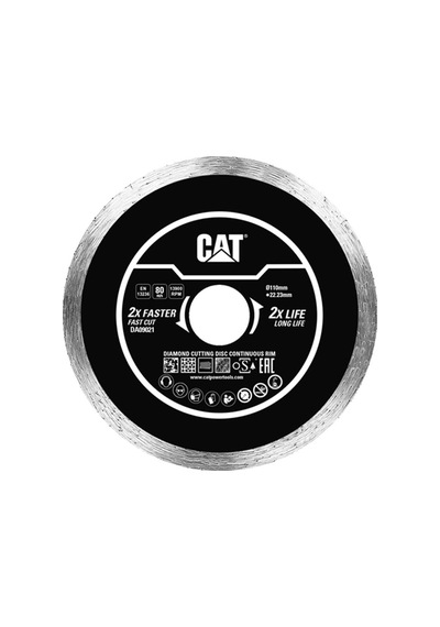 Cat Da09021 110mm Profesyonel Fayans, Seramik, Mermer Elmas Kesme Diski Fr Da09021