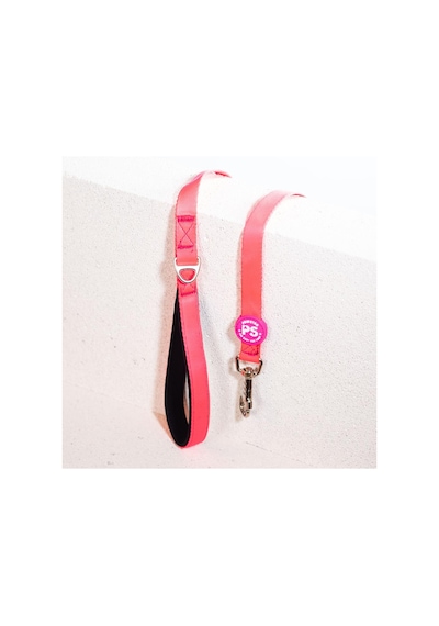 Pawstar Neon Pembe Leash Kedi Köpek Sevk & Gezdirme Kayışı Köpek Uzatma Tasması Pembe