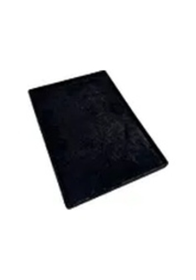 Süet Kumaş Siyah Renk 34/24 Cm Takı Servis Sunum Tablası
