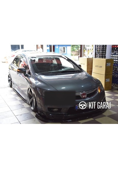Honda Civic Fd6 3 Parça Ön Lip Plastik Boyasız