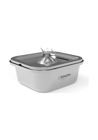 Xenon Smart Kedi Su Pınarı | 3 Lt, Çelik, Akıllı, Ultra Sessiz, Mobil Kontrol Destekli, Kedi Çeşmesi (X8651)