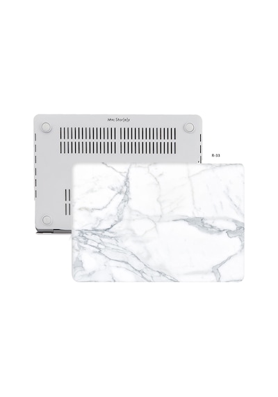 Apple Uyumlu MacBook Pro Kılıf 13inç M1-m2, Mermer06nl Type-c'li Model A2338 A2289 A2251 A1706-08 A1989 A2159 İle R-33