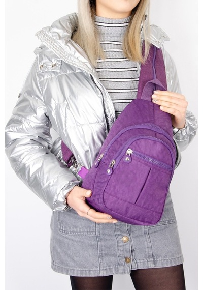 Bizoon Np2055 Krinkl Kumaş Sırt Ve Body Bag Kadın Çanta