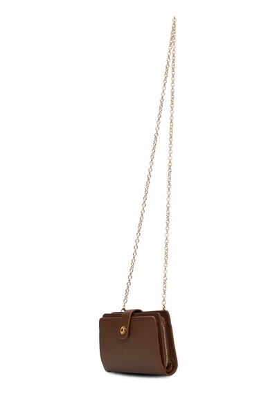 Us Polo Assn Us25594 A.kahve Uspolo Assn Zincir Askılıı Kadın Cüzdan