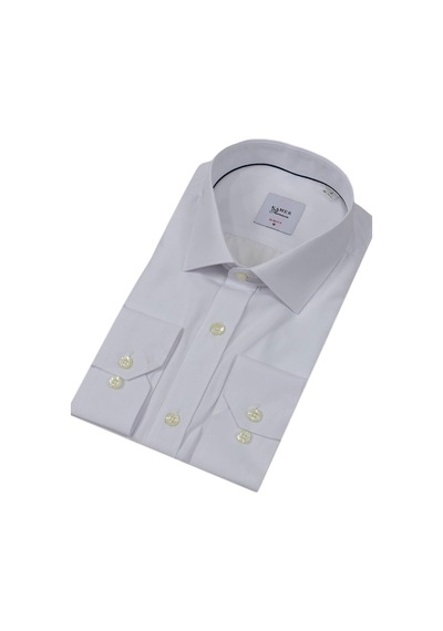 Erkek Slim Fitt Uzun Kol Gömlek 2290 Bgl-st04378 Beyaz