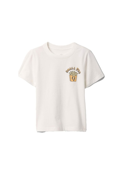 Gap V-bf Ss Gr Tee T-shirt - 703624-9976 Krem