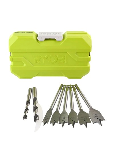 Ryobi Rak12swd 12 Parça Ahşap Delme Seti 5132003302