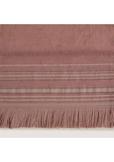 Chakra Derın Bambu El Havlusu 30x50 Cm Küllü Gül/vizon/pudra