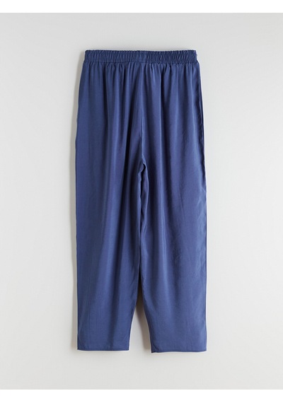 Lcw Modest Mavi Beli Lastikli Kadın Pantolon