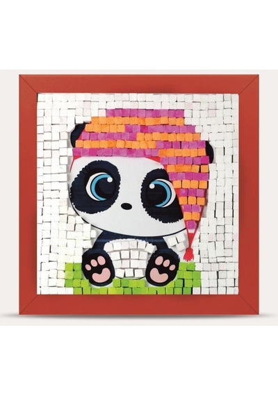 20 I Çocuk Ahşap Çerçeveli Seramik Mozaik Set 20x20 Cm