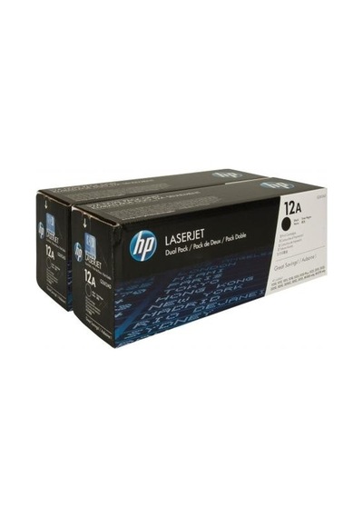 Hp 12Ad-Q2612Ad Siyah Toneri Ikili Paket