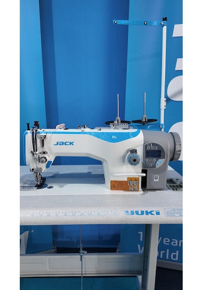 Jack H5 Full Otomatik Çift Papuç Dikiş Makinası Kalın Materyal, 8mm Yok