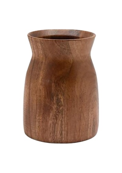 Akasya Ahşap Kaşıklık, Mutfak Düzenleyici Organizer, 10 X 12.7 Cm, Kahverengi