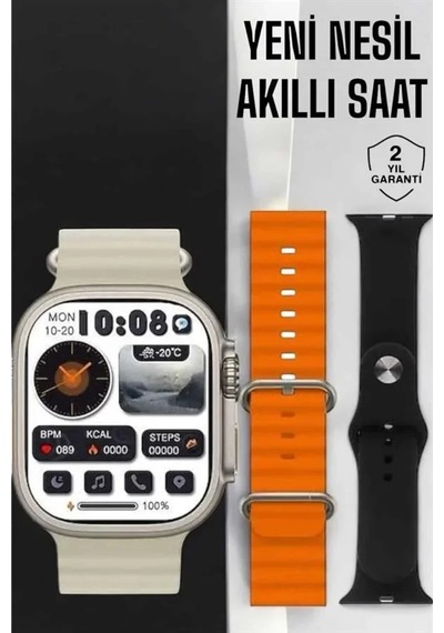 Yeni Nesil Arama Cevaplayan Uyku Ve Sağlık Takibi Gps Özelliği Standart