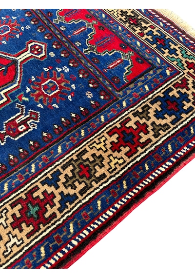 El Dokuma Sıfır Taşpınar Halısı Seccade 110x188 Kök Boya Namazlık