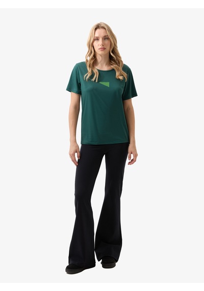 Kadın T-shirt 70607 - Yeşil Yeşil