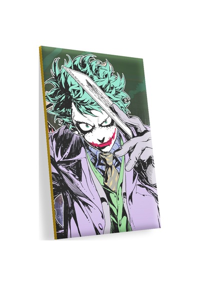 Cakasepetim Harley Quinnin Joker Hali Görseli Ahşap Mdf Tablo
