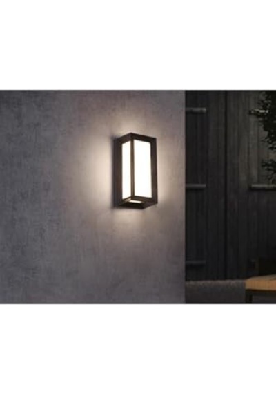 Bahçe Aydınlatması Led Işık 25cm 12w Gün Işığı 3000k Zita Ultra Bahçe Duvar Aplik Su Geçirmez