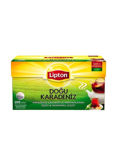 Lipton Doğu Karadeniz Demlik Poşet Çay 100 3,2g - Özel Harman 2'li Ekonomik Paket - 2 Adet Tarı 3.2 G