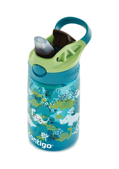 Contigo Gizmo Flip Pro Dinos Tritan Çocuk Suluğu 420 Yeşil