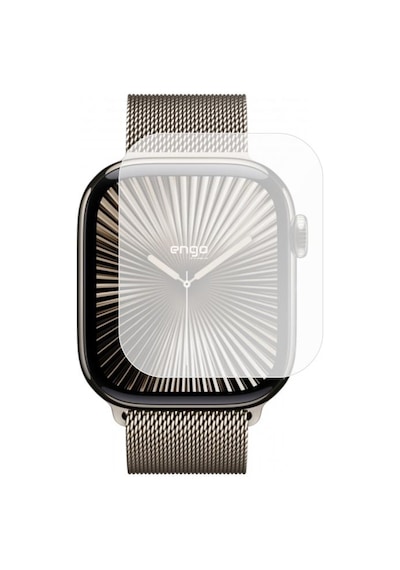Apple Uyumlu Watch  10 42 Mm Ekran Koruyucu Şeffaf Tpu Film 2 Adet